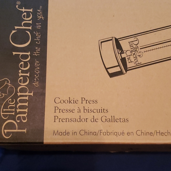The Pampered Chef Kitchen Pampered Chef Cookie Press Poshmark